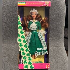Irish Barbie-1994. Never opened.